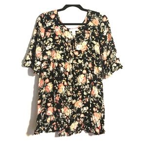 Band of Gypsies Floral Boho Dress